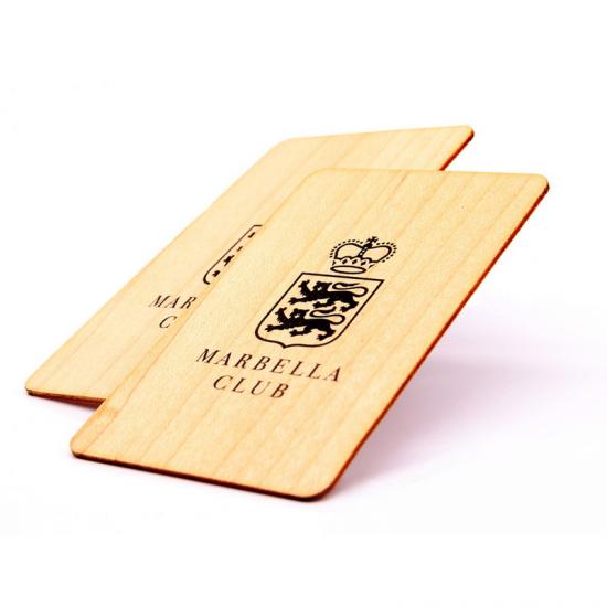 Wooden Rfid Card